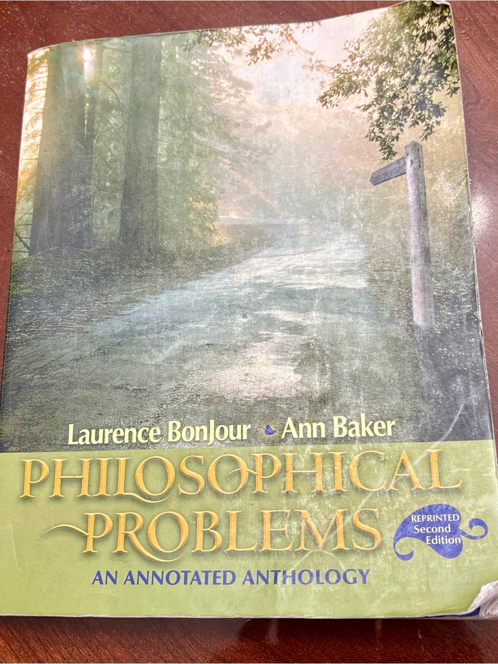 Philosophical Problems Hardcover Coffee Table Book - Green by